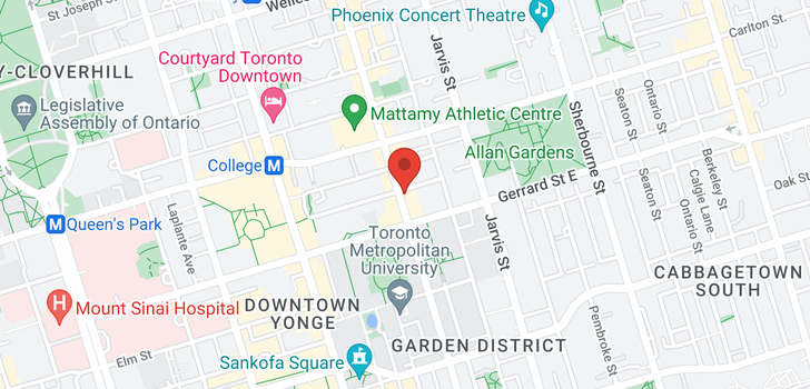 map of #2901 -89 MCGILL ST